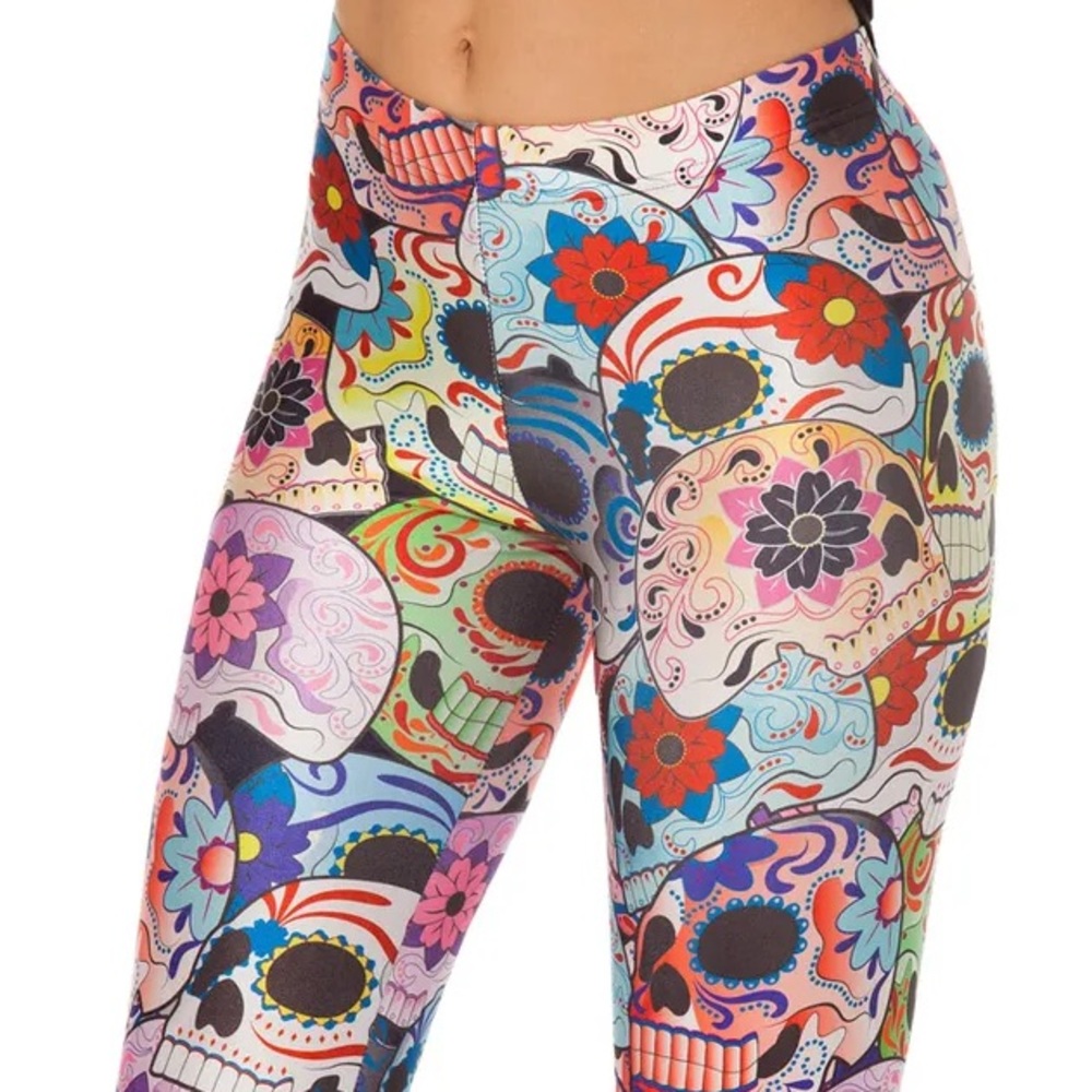 Blackmilk Day Of The Dead Leggings